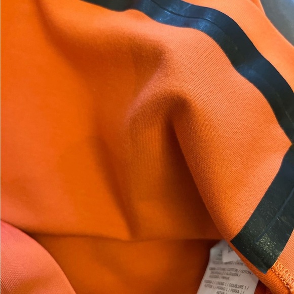 Women's Orange V-Neck Top - Picture 5 of 12